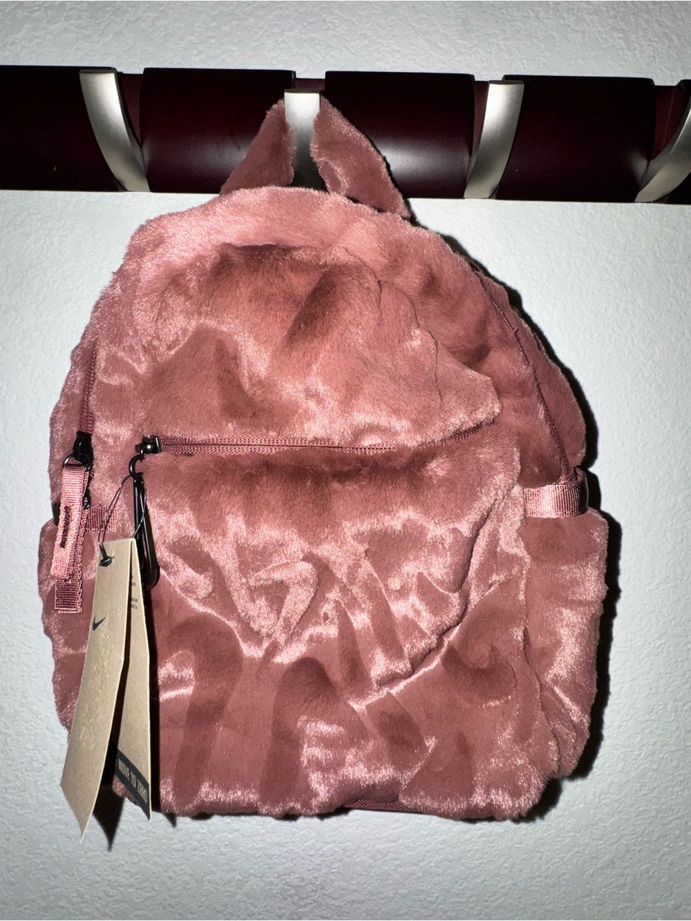 Nike Faux Fur Mini Backpack